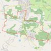 Trace GPS Circuit "La Boucle de La Paquelais" - VIGNEUX-DE-BRETAGNE, itinéraire, parcours