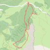 Trace GPS Balade sur le sentier botanique du col du Pré, itinéraire, parcours