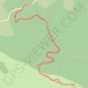 Trace GPS Randonnée du grand Delmas, itinéraire, parcours