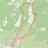 Trace GPS Les Aiguiers de Saint-Saturnin lès Apt, itinéraire, parcours