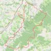 Trace GPS Départ de Saint Pierre La Palud - tour de Courzieu, itinéraire, parcours