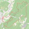 Trace GPS Lagnes - La Tête du Soldat - Mur de la Peste, itinéraire, parcours