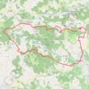 Trace GPS Forêts et belvédères autour de la capitale de la framboise, itinéraire, parcours