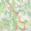 Trace GPS Mont-Macaron : Tour des ruines depuis Cantaron, itinéraire, parcours