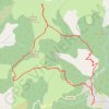 Trace GPS Rando Valdeblore-Vacherie de Rimplas, itinéraire, parcours