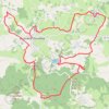 Trace GPS Circuit 27 La Brégère - Espace Trail des Monts de Guéret, itinéraire, parcours