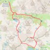 Trace GPS Pic de Madamète en boucle par les lacs, itinéraire, parcours