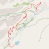 Trace GPS Lone Pine Lake, itinéraire, parcours
