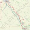 Trace GPS De Châlons-en-Champagne à Vitry-le-François - la vallée de la Marne, itinéraire, parcours