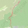 Trace GPS Le Lataye. Chibron - La Bergerie, itinéraire, parcours
