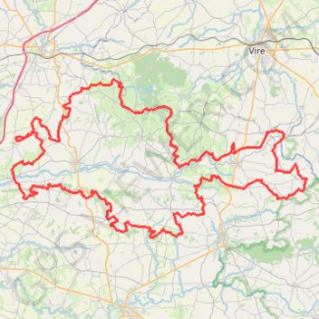 Trace GPS Vallée de la Sée - Tour de la Vallée de la Sée, itinéraire, parcours