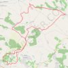 Trace GPS Moulian - Escassefort - Escarreys - Magdelaine - Moulian, itinéraire, parcours