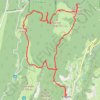 Trace GPS Engins (38) - La Molière, itinéraire, parcours