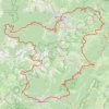 Trace GPS Tour de la Déodatie Sud (Vosges) (2022), itinéraire, parcours