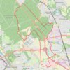 Trace GPS Sortie VTT sur les chemins de la Forêt de Sénart (version courte), itinéraire, parcours