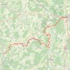 Trace GPS GR703 De Toul (Meurthe-et-Moselle) à Fronville (Haute-Marne), itinéraire, parcours