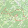 Trace GPS Pays Beaujolais - Quincié-en-Beaujolais, itinéraire, parcours