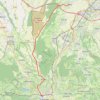 Trace GPS Ibos - Lourdes liaison Compostelle, itinéraire, parcours