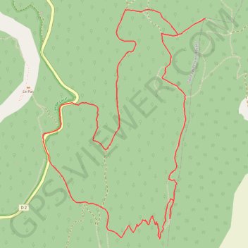 Trace GPS Le belvédère de la Roche des Arnauds et autres reconnaissances, itinéraire, parcours