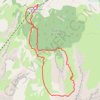 Trace GPS La boucle vallon Froid-Vallon d'Ane, itinéraire, parcours