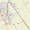 Trace GPS Longecourt canal, itinéraire, parcours