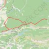 Trace GPS Boucle Jas de Keyrié - Petit Sambuc - Tour César, itinéraire, parcours