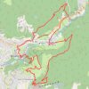 Trace GPS Les forts de Briançon, itinéraire, parcours