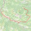Trace GPS Tarascon - Montségur sur la trace du trésor des cathares, itinéraire, parcours