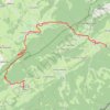 Trace GPS Outhe - Foncine-le-Haut, itinéraire, parcours