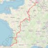Trace GPS Eurovelo3, itinéraire, parcours