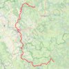 Trace GPS GR3 Du Mont Gerbier-de-Jonc (Ardèche) à Retournac (Haute-Loire), itinéraire, parcours