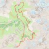 Trace GPS [Itinéraire] Tour des refuges en Valgaudemar en 4 jours, itinéraire, parcours