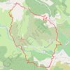 Trace GPS Salagou - Le Tour du Castellas, itinéraire, parcours