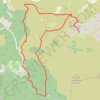 Trace GPS Courmes -Plateau de saint Barnabé - Village nègre, itinéraire, parcours