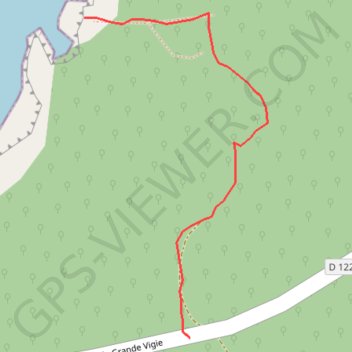 Trace GPS Grotte Anse Castalia, itinéraire, parcours