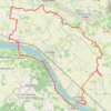 Trace GPS Loire-Marais-Authion, itinéraire, parcours