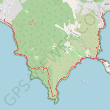 Trace GPS Cap Taillat et Cap Lardier, itinéraire, parcours