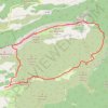 Trace GPS Sainte Baume par Riboux, itinéraire, parcours