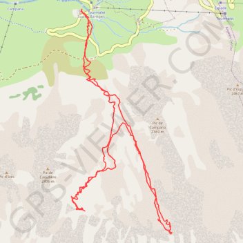 Trace GPS La Pègue, itinéraire, parcours