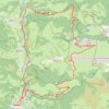 Trace GPS Laruns-Pic de Listo Col de Jaout, itinéraire, parcours