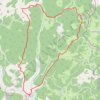 Trace GPS Sentier de Borrèze (canton de Salignac-Eyvigues), itinéraire, parcours
