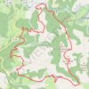 Trace GPS La Claparede, itinéraire, parcours