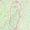 Trace GPS Tour de Bourgogne du Sud, itinéraire, parcours