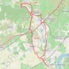 Trace GPS Balade autour du Gard - Comps, itinéraire, parcours