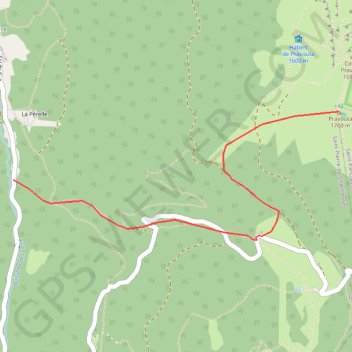 Trace GPS Roc & Dôme d'Arguille (Pravouta), itinéraire, parcours