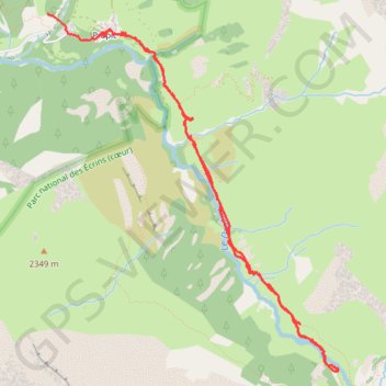 Trace GPS Balade de Prapic, itinéraire, parcours