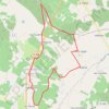 Trace GPS Le Moulin de Marquet, dans les vignes de Villeneuve-de-Duras - Pays du Dropt, itinéraire, parcours
