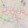 Trace GPS Paris - Les passages couverts, itinéraire, parcours