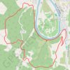Trace GPS Saint Vincent Rives d'Olt, itinéraire, parcours