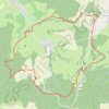 Trace GPS Circuit de Virine - Circourt, itinéraire, parcours